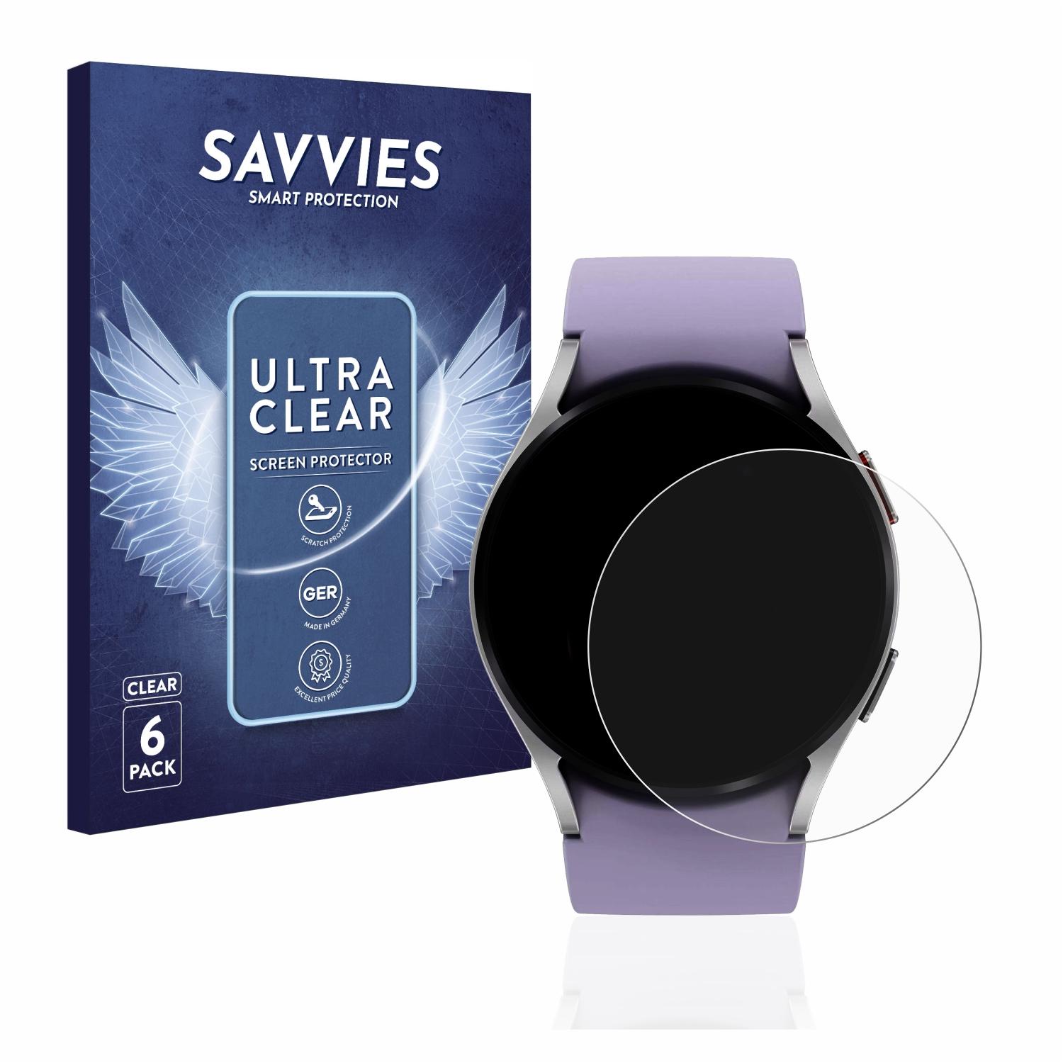 Watch klare Schutzfolie(für SAVVIES Galaxy (40mm)) 6x 5 Samsung