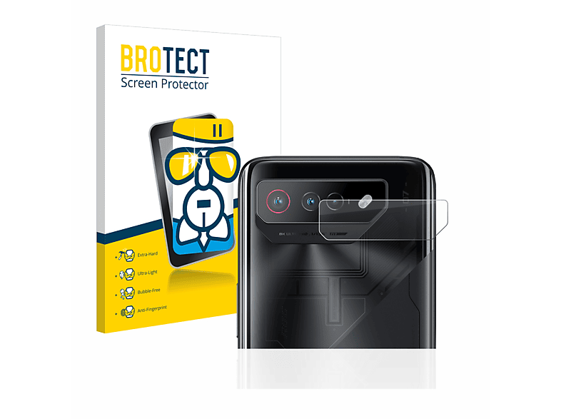 BROTECT Airglass ASUS klare 7 Phone Schutzfolie(für Ultimate) ROG