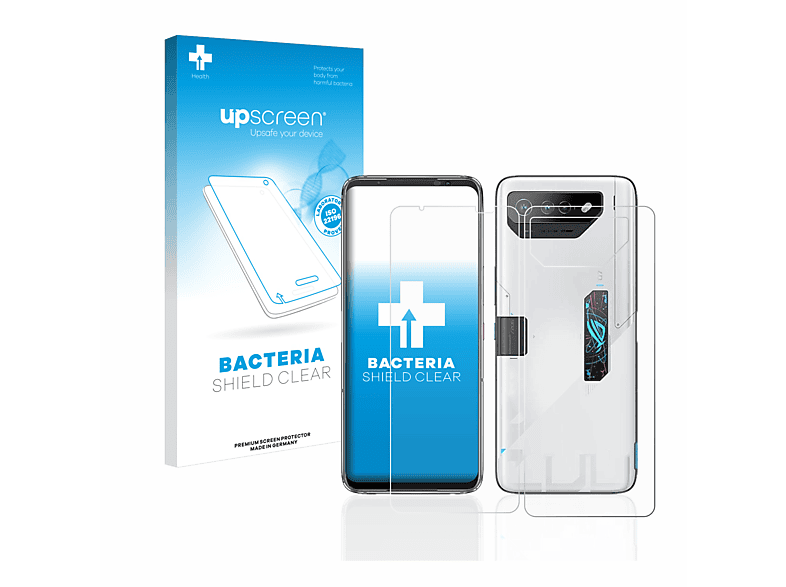UPSCREEN antibakteriell klare Phone ASUS ROG Schutzfolie(für 7)