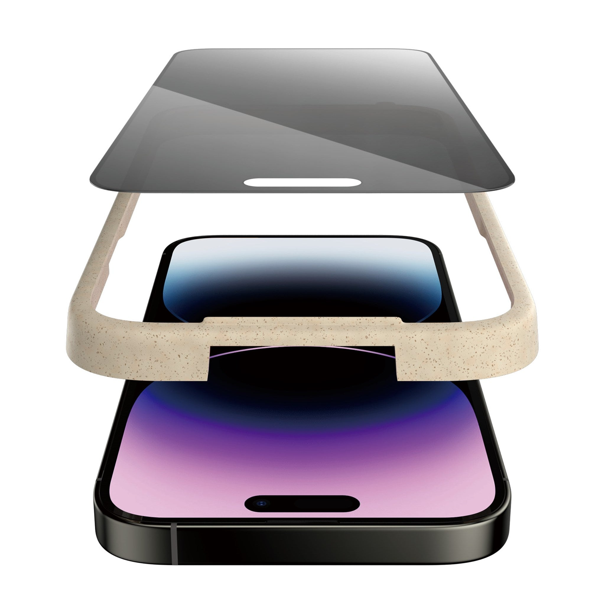 Fit Max Apple 14 iPhone Displayschutz(für Pro Ultra-Wide Pro m. 14 EasyAligner iPhone Apple | PANZERGLASS Max)