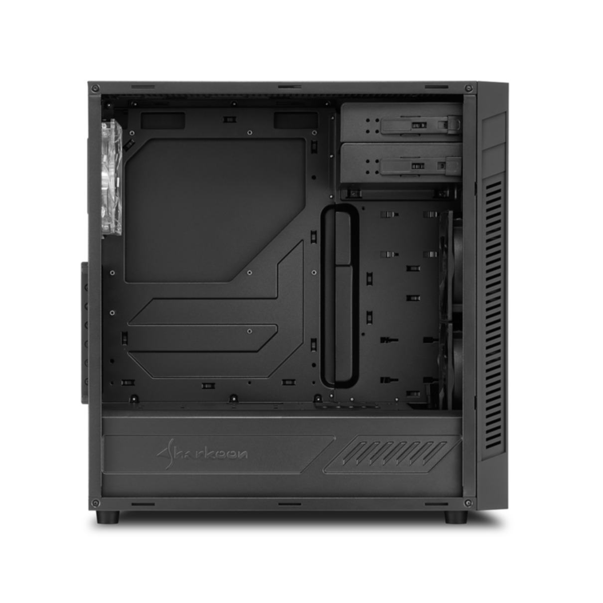 SHARKOON S25-W PC schwarz Gehäuse