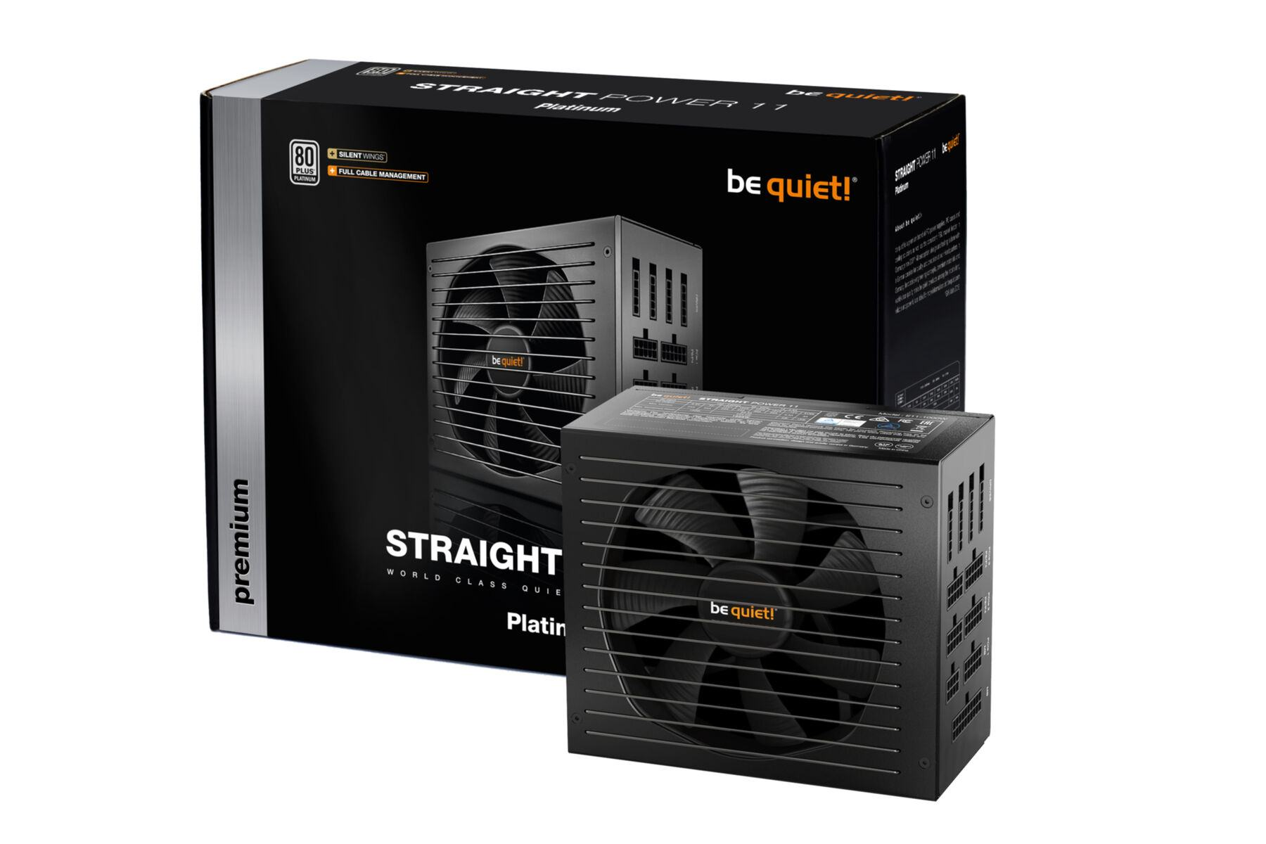 BE QUIET! Straight Power 1000W Netzteil Watt PC 1000 Platinum 11