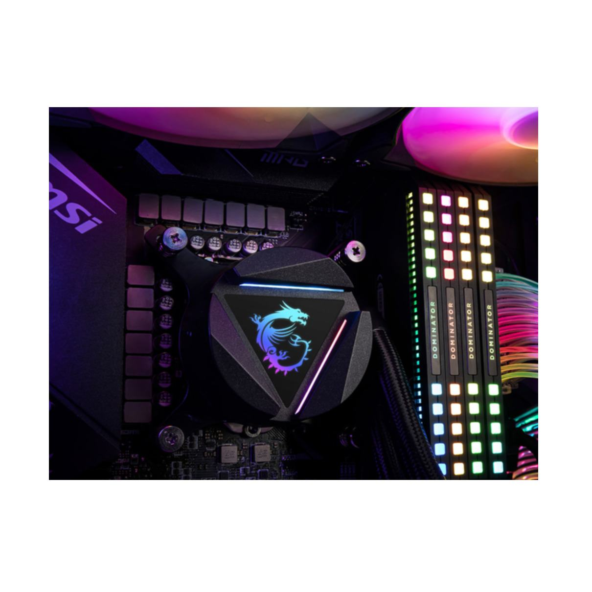 MSI MAG-CRLQD-240R2 schwarz CPU Wasserkühler,