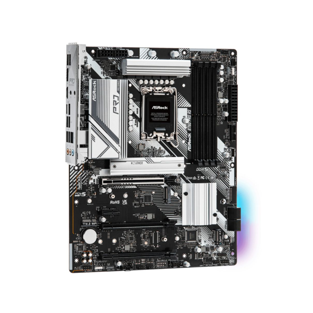 PRO schwarz;silber Mainboards ASROCK B760 RS