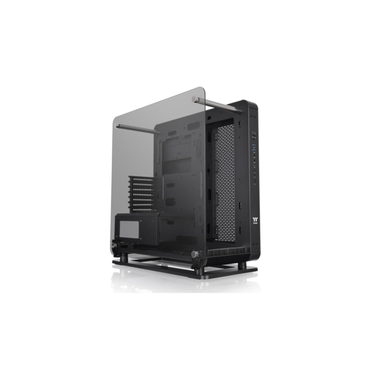 P6 PC Core Gehäuse, Glass Tempered Tower THERMALTAKE Mid schwarz