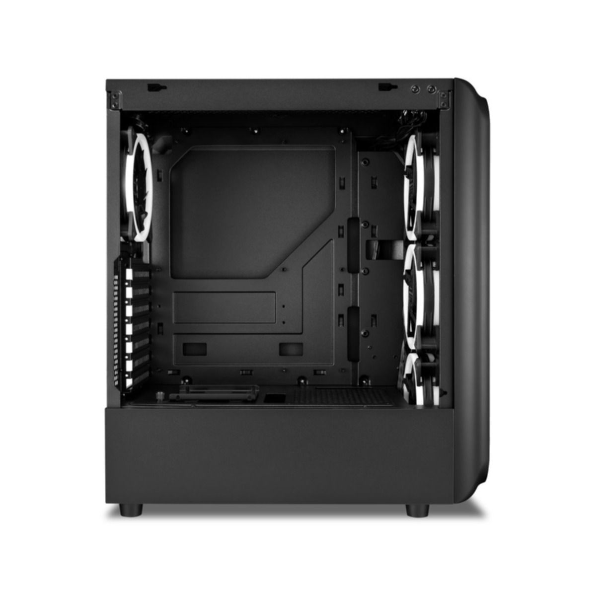 SHARKOON TK5M RGB ATX PC Gehäuse, schwarz