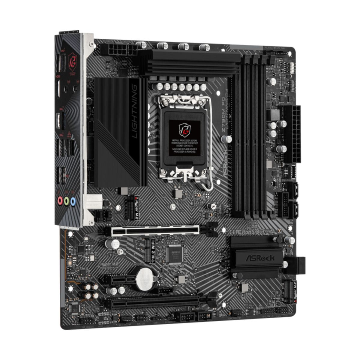 PG Lightning/D4 schwarz Mainboards Z790M ASROCK