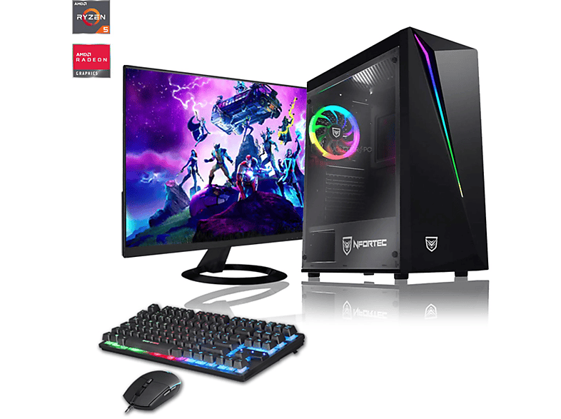 PC Gaming - VolttierPC Pack Gaming RYZEN 5 5600G/32/1TB