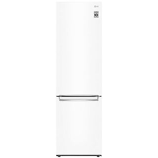 Frigorífico Combi - LG ELECTRONICS Lg GBB62SWGGN frigorífico combi clase d 203x59,5 no frost inox, Independiente, Sí, 2030 mm, 384 l, Blanco