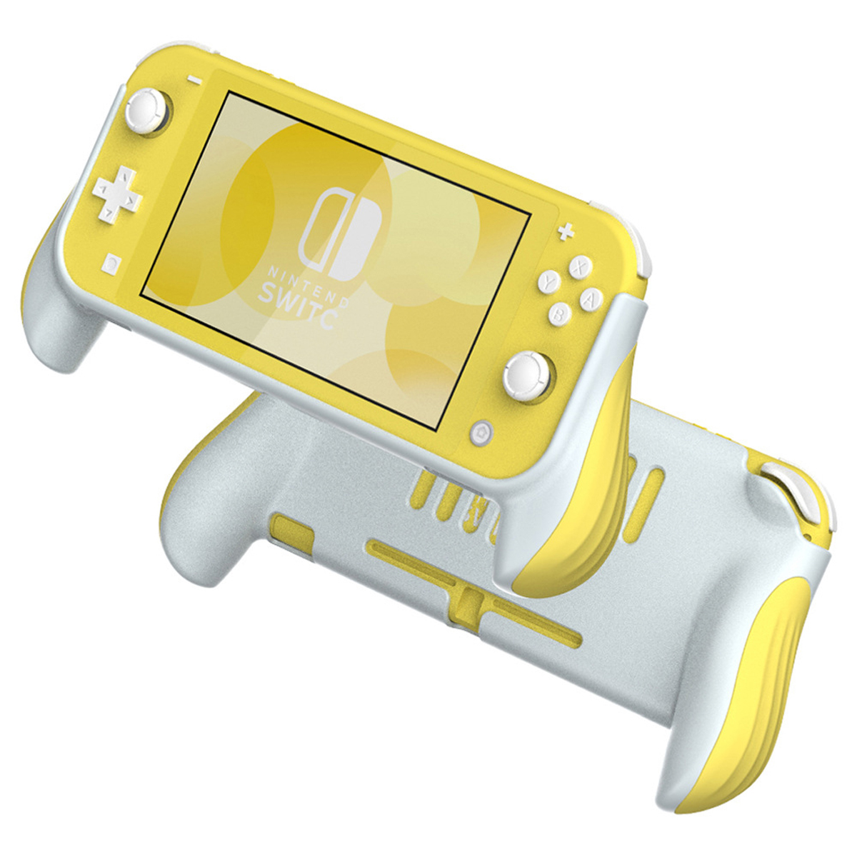 RESPIEL Nintendo Switch Lite-Griff, Griff Konsolenzubehör, Handschutz, Switch Gelb Lite, für Switch-Controller