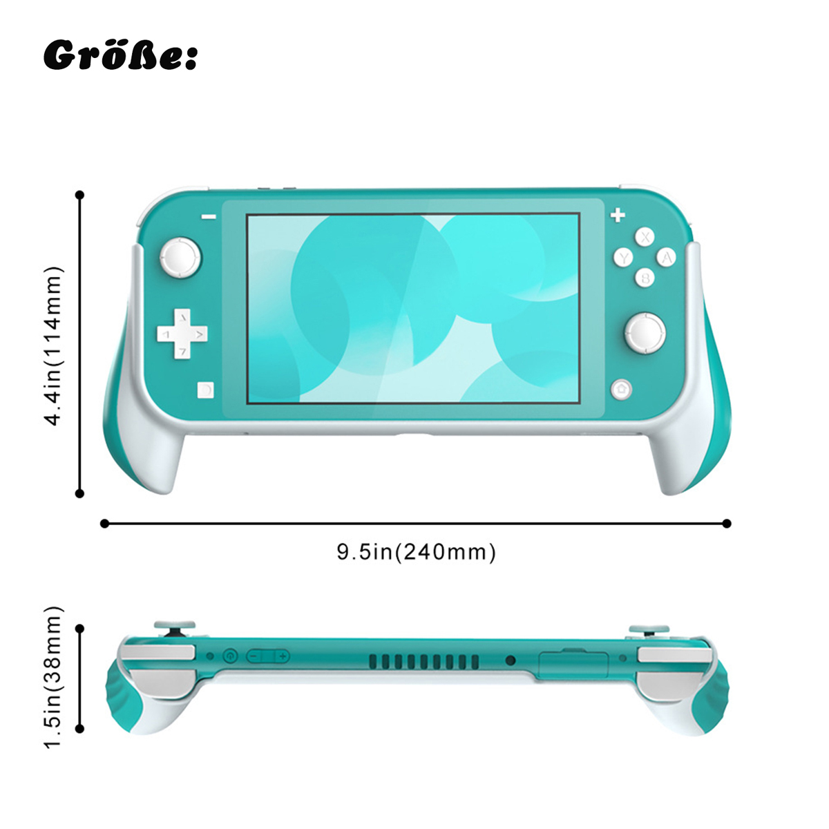 RESPIEL Nintendo Switch Lite-Griff, Switch-Controller, für Switch Griff Handschutz, Konsolenzubehör, Lite, blau