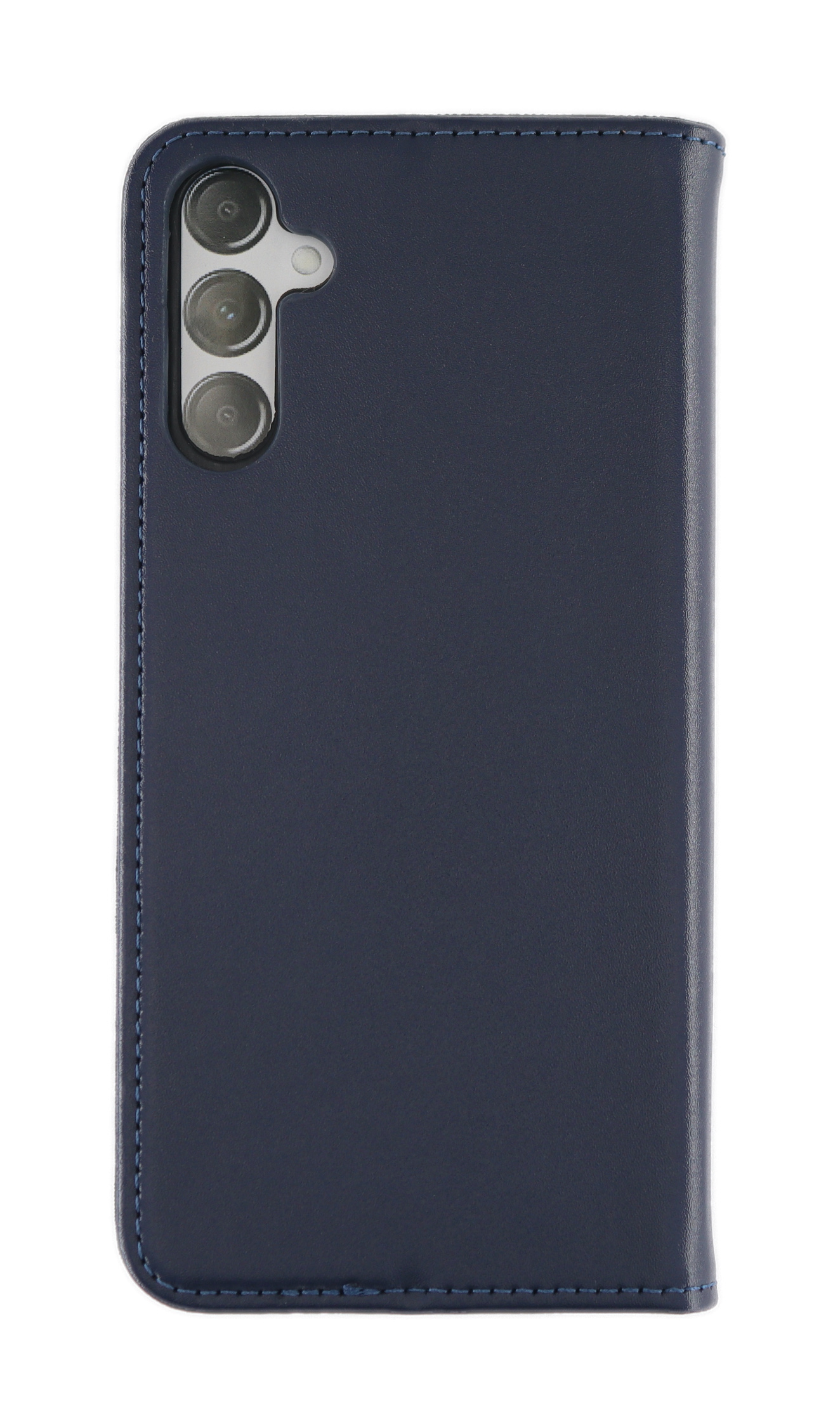 JAMCOVER Echt Bookcover, A34 Samsung, Galaxy 5G, Marineblau Bookcase, Leder