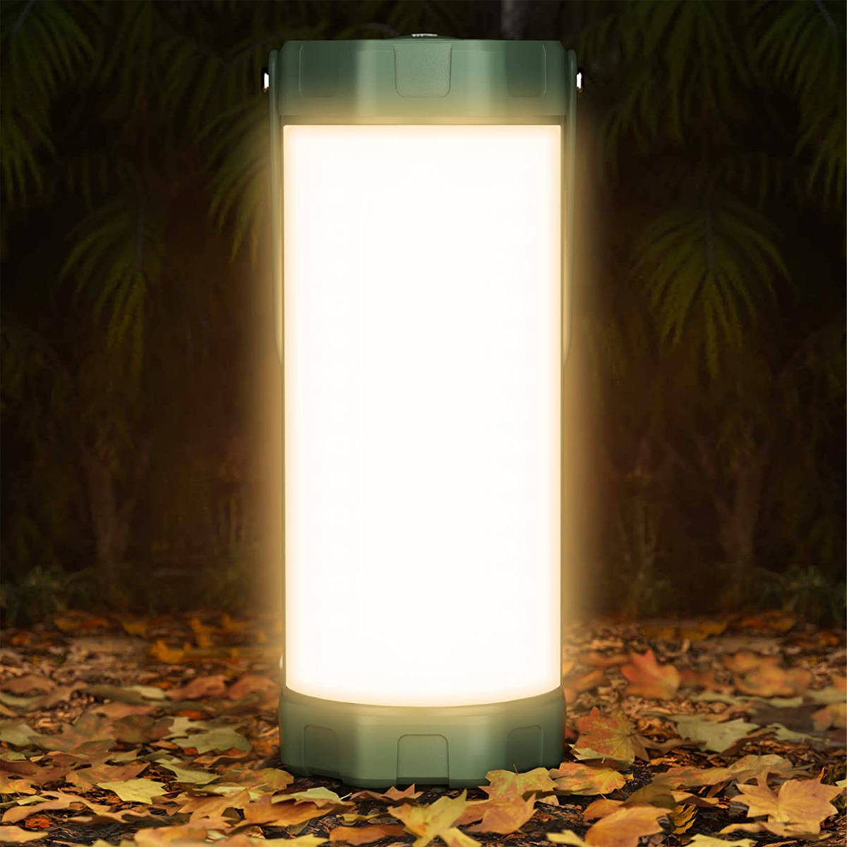 KINSI Camping-Lichter, Zwei Camping-Lichtmodi SOS Außen-Lampe 3 mit lm, 5000 mAh, plus 1200 Farben