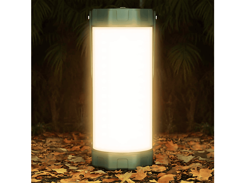 KINSI Camping-Lichter, Zwei Camping-Lichtmodi SOS Außen-Lampe 3 mit lm, 5000 mAh, plus 1200 Farben