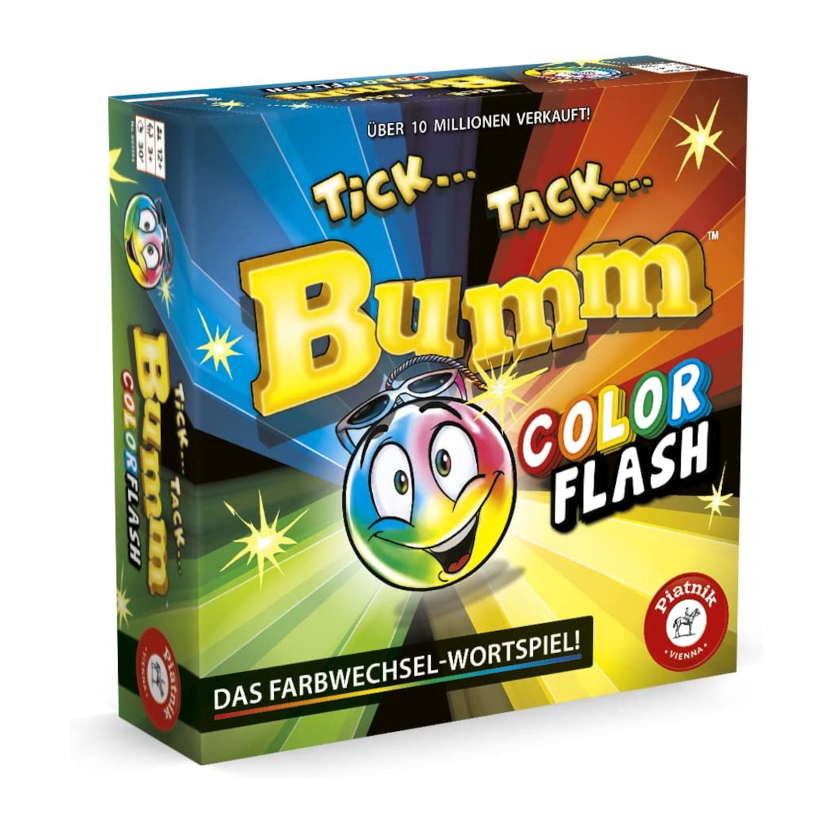Tack Flash Tick Brettspiel Color PIATNIK Bumm -