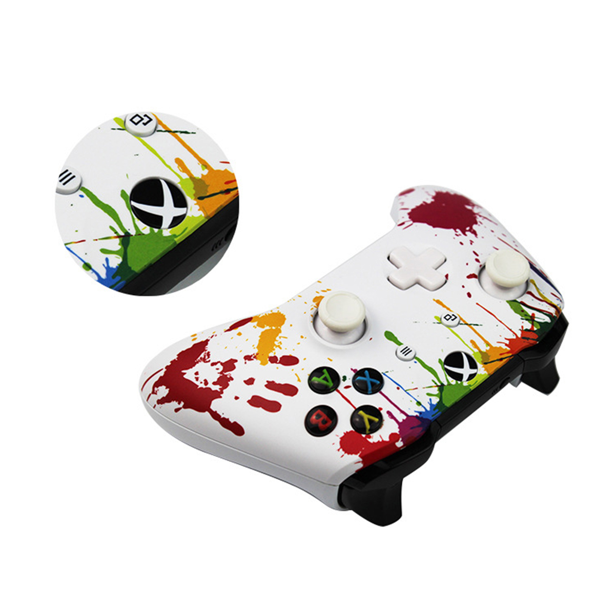 RESPIEL Gamepad-Schale, für Xbox Controller Konsolenzubehör, weiß X One S / Case, Xbox One