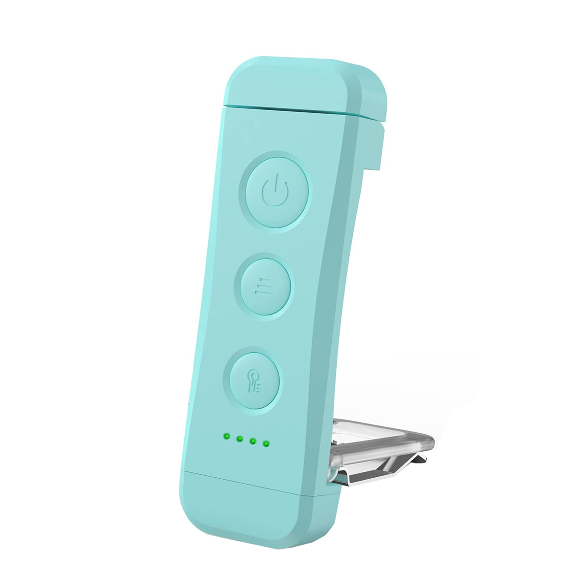 KINSI mini Licht, 5 Farben Drei Helligkeit USB-aufladbare Mini-LED-Buchleuchte, dimmbar Leselampe