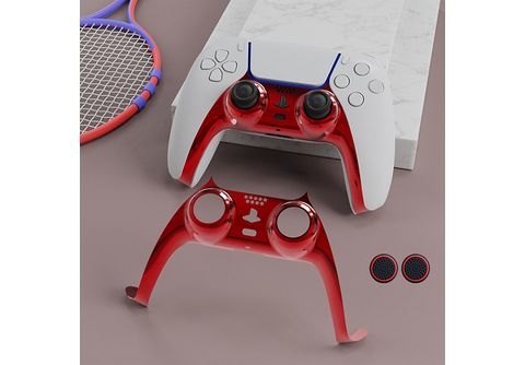 RESPIEL Gamepad-Dekorationsstück, Zubehör Kompatibel, Für PS5 Controller,  Konsolenzubehör, Rot