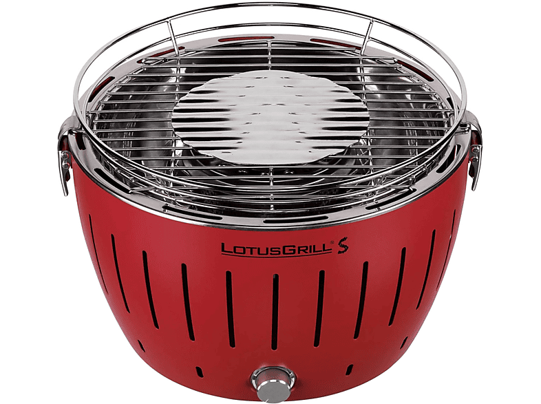 LOTUSGRILL G-280 Holzkohlegrill, rot 