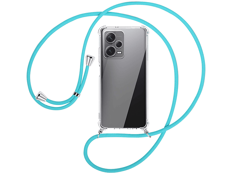 Pro silber Note 12 mit Türkis Backcover, Plus, MORE Xiaomi, Redmi MTB Umhänge-Hülle Kordel, ENERGY /