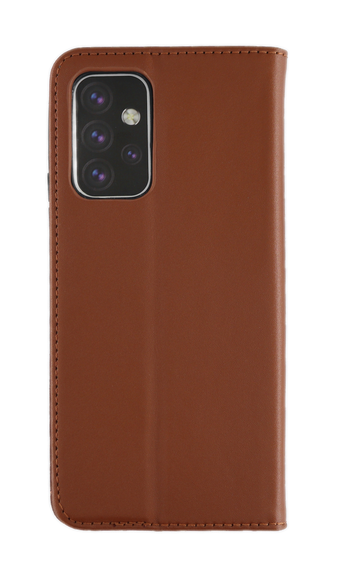 JAMCOVER Echt Samsung, Bookcover, Leder Galaxy A53 5G, Bookcase, Braun