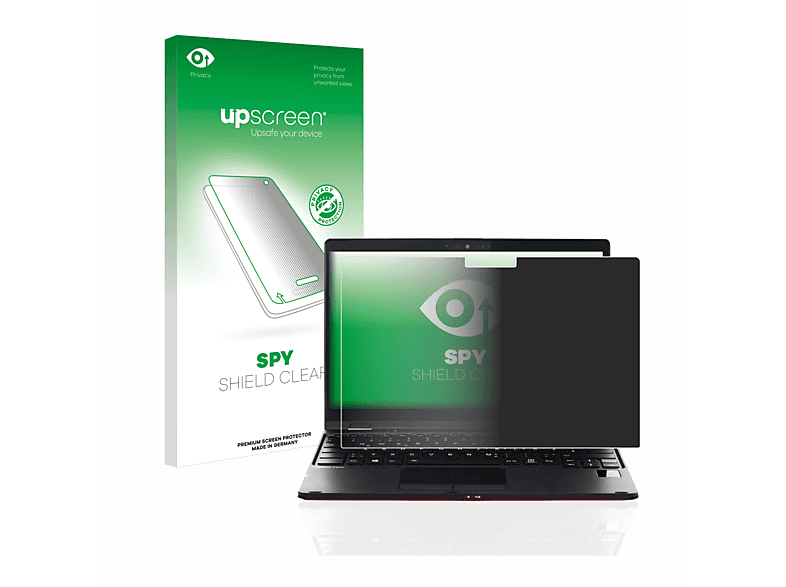 UPSCREEN Anti-Spy Schutzfolie(für Fujitsu U9311X) Lifebook