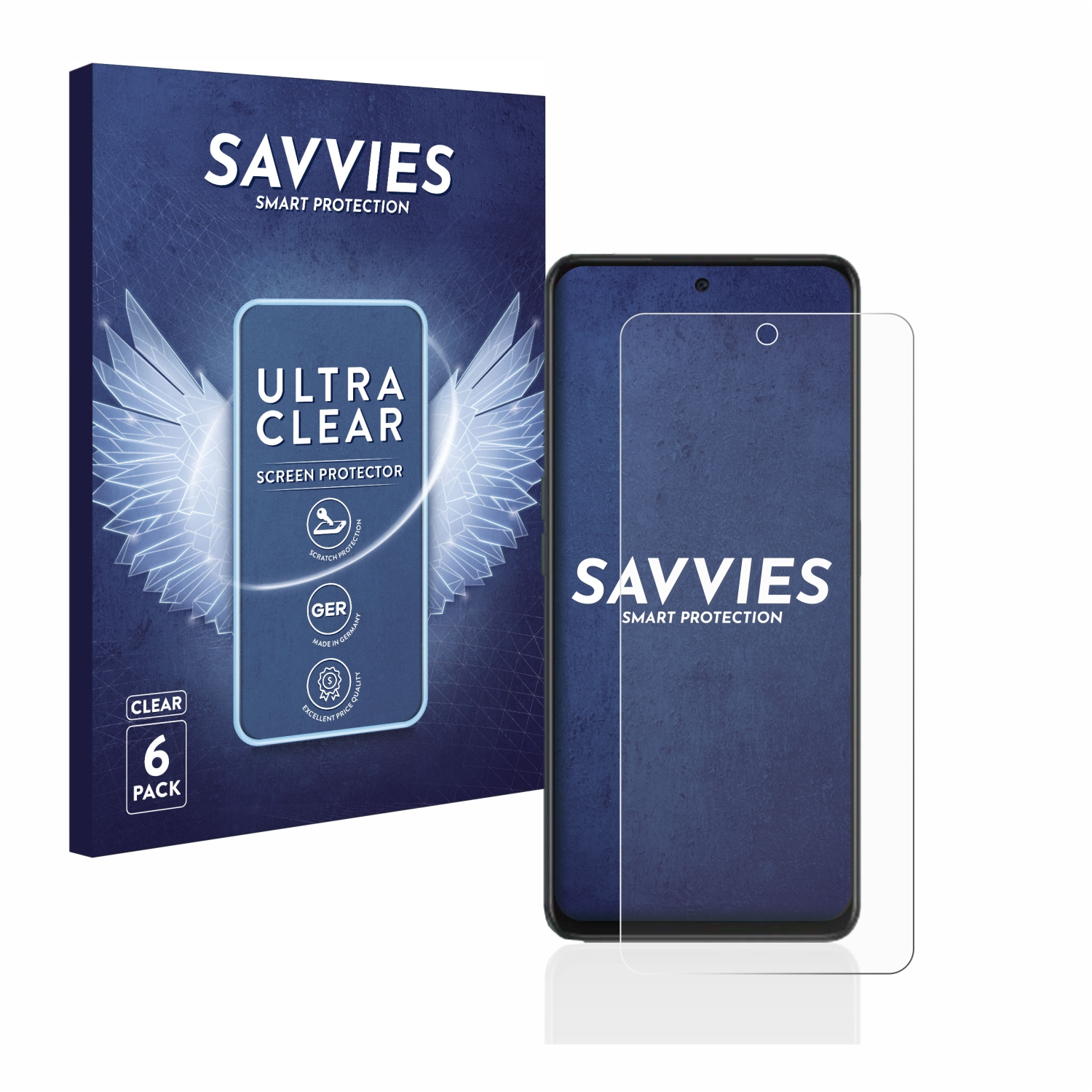 SAVVIES OnePlus klare Nord 6x Schutzfolie(für N30)