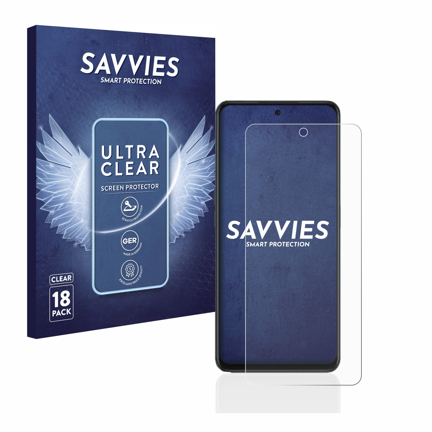 18x OnePlus klare Schutzfolie(für SAVVIES Nord N30)