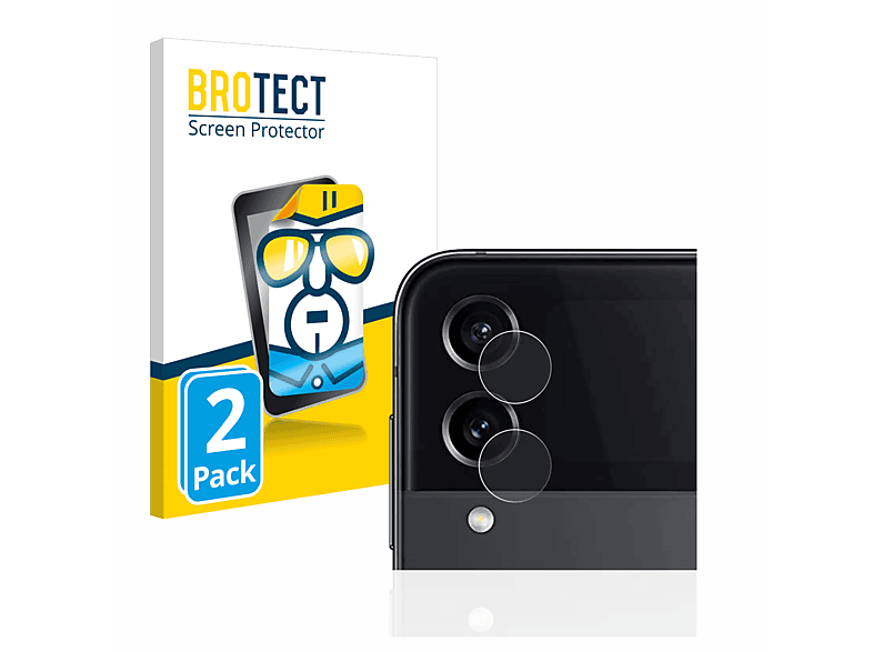 BROTECT 2x klare Z Schutzfolie(für Galaxy Flip 4) Samsung