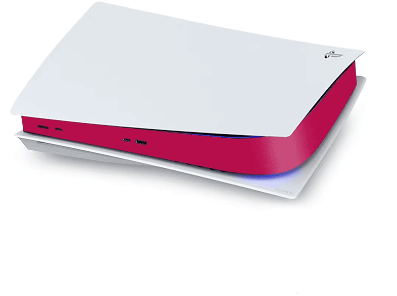 Host-Schutzstreifen, optisches RESPIEL Konsolenzubehör, rot PS5 Laufwerk Aufkleber Stern Version,
