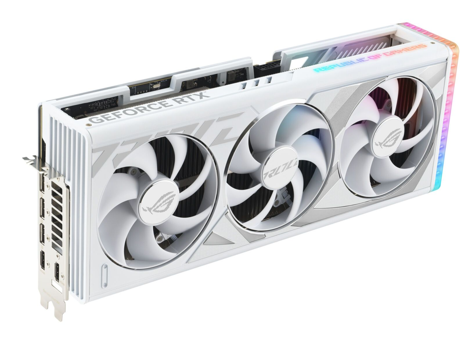 ASUS NVIDIA GeForce RTX 4090 24 GB GDDR6X ROG STRIX WHITE, SCHEDA GRAFICA, 24 GB