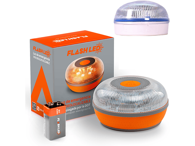 Luz de emergencia FL009 FLASH LED MediaMarkt