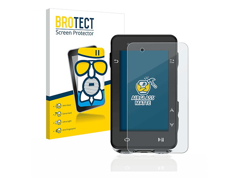 BROTECT Airglass matte Schutzfolie(für igpsport iGS630)