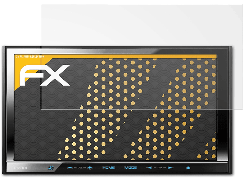 Displayschutz(für Pioneer Avic-F30BT) ATFOLIX FX-Antireflex 3x
