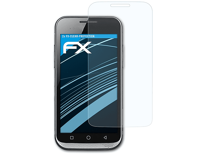 Displayschutz(für ATFOLIX 2x EF501) FX-Clear Bluebird