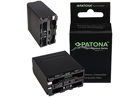 PATONA 2x Akku kompatibel für Sony NP-F990 Li-Ion Ersatzakku