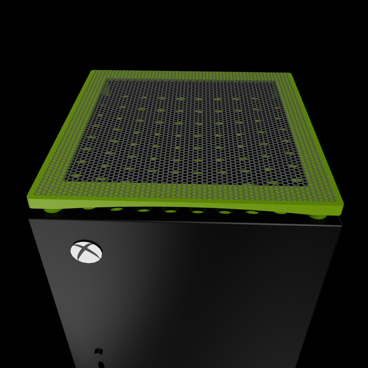 Xbox, Konsolenzubehör, TADOW Grau Grün Für Multifunktionales Staubnetz Staubfilter-Kühlungsset, und