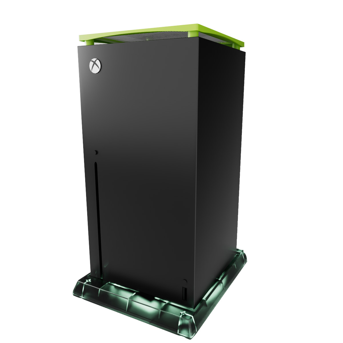 Xbox, Konsolenzubehör, TADOW Grau Grün Für Multifunktionales Staubnetz Staubfilter-Kühlungsset, und