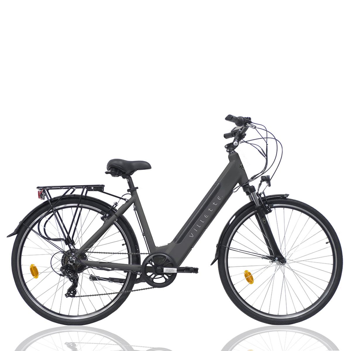 VILLETTE L\' Amant Eco Zoll, Citybike 48 Rahmenhöhe: Wh, cm, Damen-Rad, (Laufradgröße: 375 28 grau)