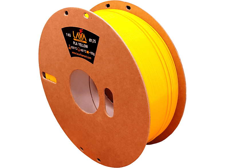 LAVA PLA Yellow Gelb 1 kg 1,75mm Filament
