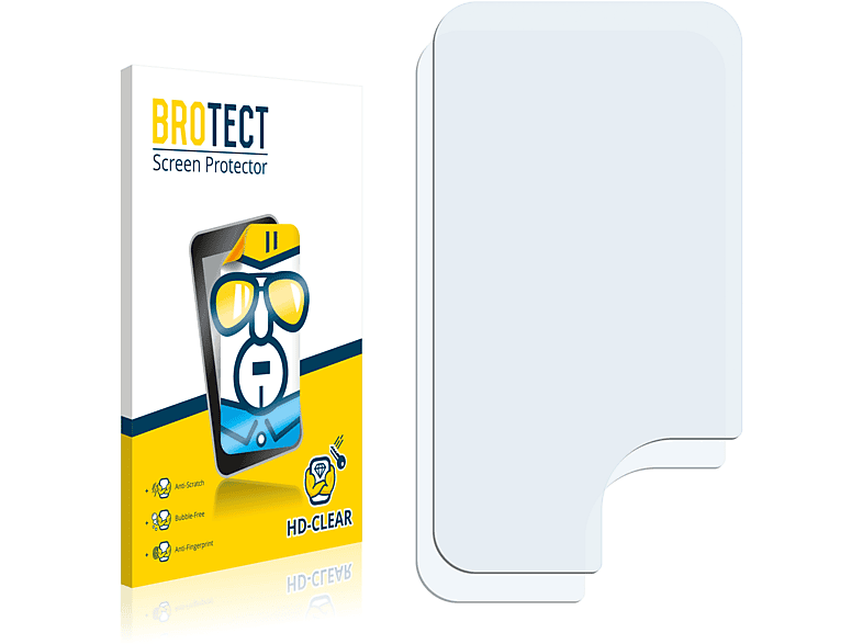 BROTECT 2x klare Schutzfolie(für Huawei Mate X2)