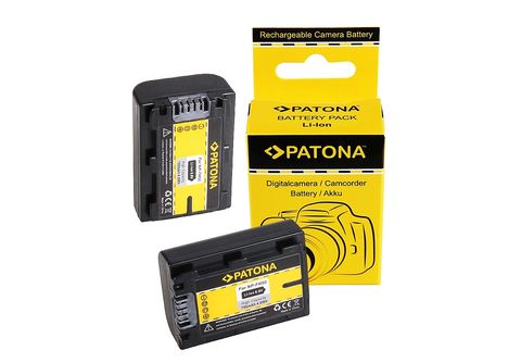 PATONA 2x Akku kompatibel für Sony NP-FH50 Li-Ion Ersatzakku, 6.8 Volt,  700mAh 2 Stück