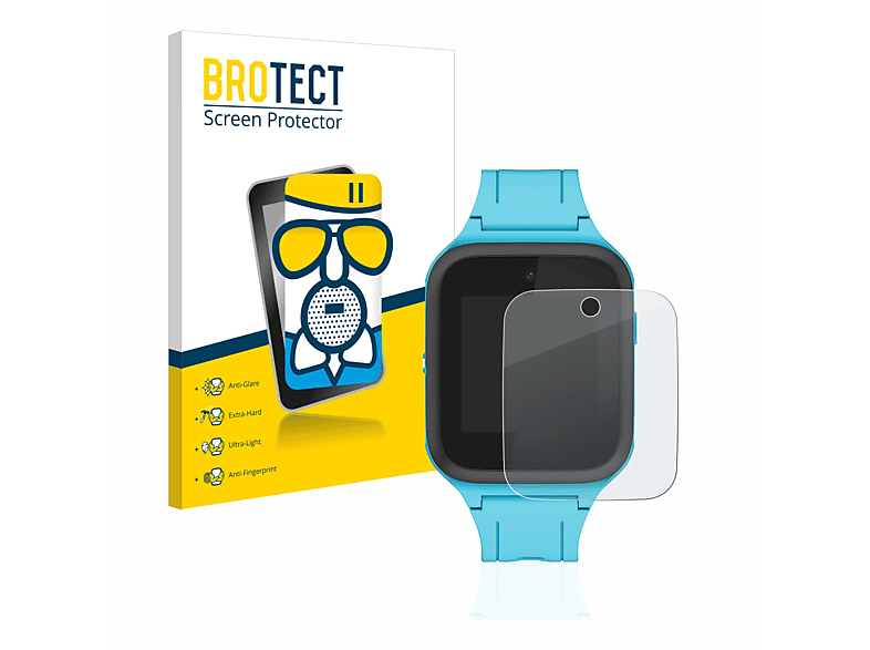 BROTECT Airglass Movetime Schutzfolie(für Kids matte TCL FamilyWatch MT40X)
