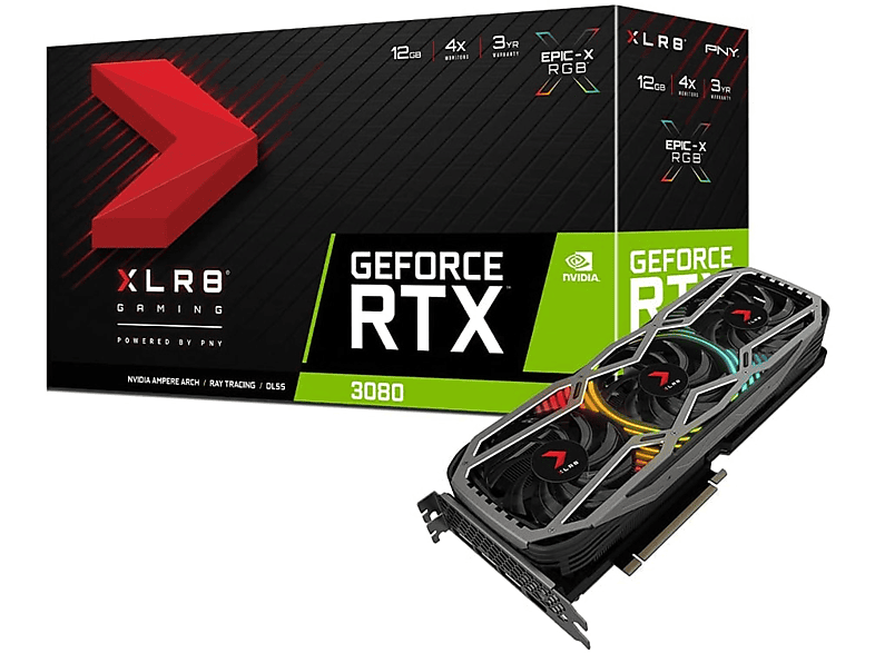 Tarjeta Gráfica - PNY RTX 3080 LHR