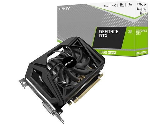 Tarjeta Gráfica - PNY GeForce GTX 1660, PCI-Express x16 3.0