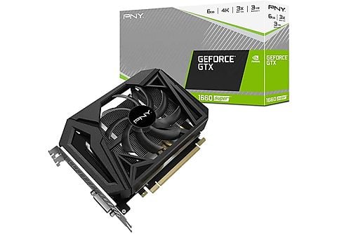 Tarjeta Gráfica - PNY GeForce GTX 1660, PCI-Express x16 3.0