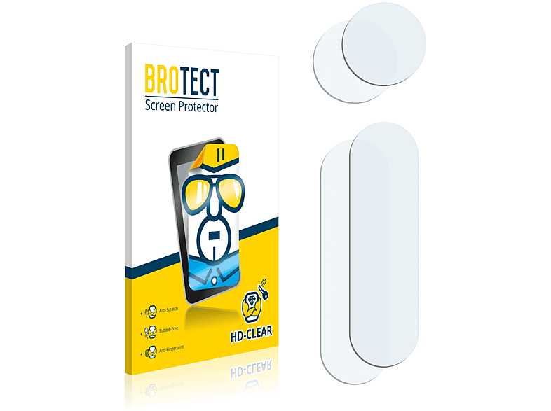 BROTECT 2x klare Schutzfolie(für Motorola Moto G Power 2020)