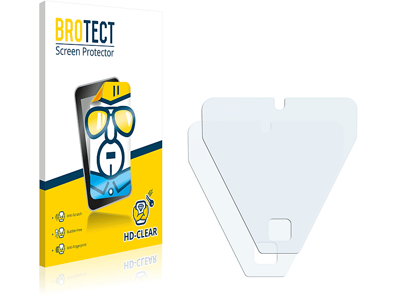 BROTECT 2x klare Schutzfolie(für Xiaomi Black Shark 3 Pro)