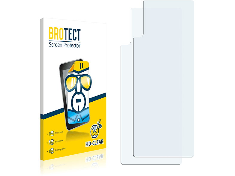 BROTECT 2x klare Schutzfolie(für Sony Xperia L4 (Rückseite)) | Displayschutzfolien & Gläser