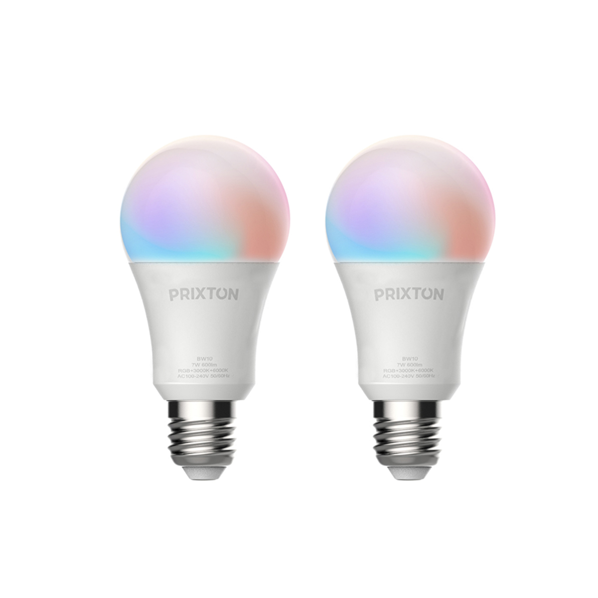PRIXTON BW10 Multicoloured Smart WLAN 2 x Glühbirne
